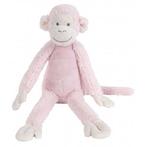 Happy Horse roze pluche knuffel aap Mickey 32 cm - Knuffel.., Kinderen en Baby's, Speelgoed | Knuffels en Pluche, Nieuw, Ophalen of Verzenden