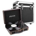 Fenton RP115B platenspeler met Bluetooth en platenkoffer, Audio, Tv en Foto, Platenspelers, Verzenden, Nieuw