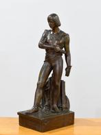 Costantino Corti (1823-1873) - sculptuur, Conrad of Swabia -, Antiek en Kunst