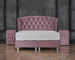 Opberg Boxspring Aurora - Roze, Verzenden, Nieuw, Modern