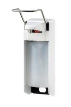 Zeep- & desinfectiemiddeldispenser 500 ml LB wit, Verzenden