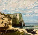 Europese school (XX) - Coast of Étretat, Antiek en Kunst