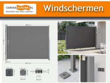 Tuinscherm Windscherm - oprolbaar - uittrekbaar beschikbaar voor biedingen