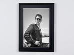 James Dean Legend - Photographie, Luxury Wooden Framed 70X50, Nieuw
