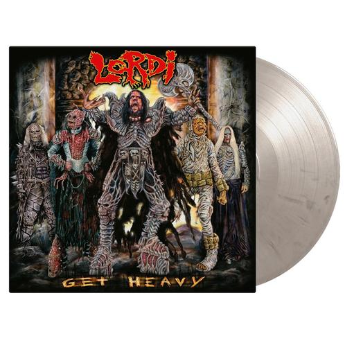 Lordi - Get Heavy - Black/White Marble Vinyl, Cd's en Dvd's, Vinyl | Hardrock en Metal, Nieuw in verpakking