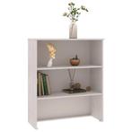 vidaXL Opzetkast HAMAR 85x35x100 cm massief grenenhout wit, Verzenden, 100 tot 150 cm, Nieuw, 50 tot 100 cm