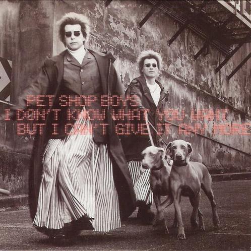 cd single card - Pet Shop Boys - I Dont Know What You Wa..., Cd's en Dvd's, Cd Singles, Zo goed als nieuw, Verzenden