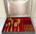 Solingen - Bestekset (37) - Staal, Plaqué or 23/24K, Antiek en Kunst