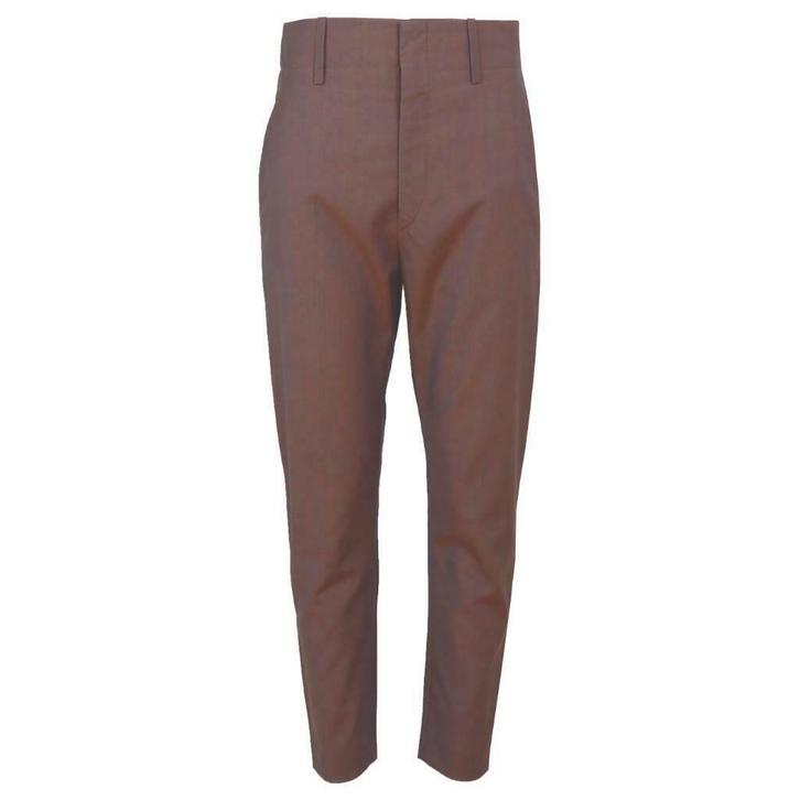 Isabel Marant Etoile • bruin wollen pantalon Noah • 34 (FR36, Kleding | Dames, Broeken en Pantalons, Lang, Bruin, Maat 34 (XS) of kleiner