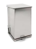 Pedaalemmer met scharnierdeksel 152L | 53.5x53.8x78(h)cm, Verzenden, Nieuw in verpakking