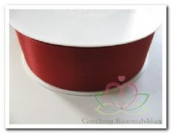 Lint rood kerstlint taftlint 40 mm / m - 65 wijnrood kerst, Hobby en Vrije tijd, Knutselen, Nieuw, Ophalen of Verzenden