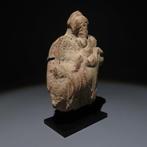 Oud-Egyptisch Terracotta Harpocrates op een dier. Romeinse