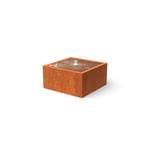 Waterelement | Watertafel Taula | Vierkant | Cortenstaal, Tuin en Terras, Waterpartijen en Fonteinen, Verzenden, Nieuw, Overige materialen