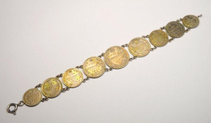 Zonder Minimumprijs - Armband Zilveren Kopeks-munten van het, Sieraden, Tassen en Uiterlijk, Armbanden