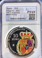 Spanje. 10 Euro 2024 X Proclamación Felipe VI Proof