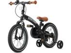 Deryan Luxe Kinderfiets 12 inch - 3-in-1 - Verstelbaar zadel, Verzenden, Zo goed als nieuw, Deryan