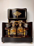 Cave à liqueurs Napoléon III-Marqueterie Boulle - Drankkast, Antiek en Kunst