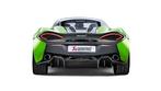 McLaren 540C / 570S / Spider / 570GT Akrapovic titanium, Verzenden