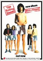 Posters - Poster Rolling Stones - Sticky Fingers, Zo goed als nieuw, Verzenden