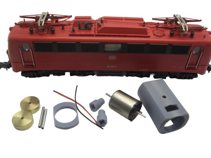 micromotor HR002C motor ombouwset voor Roco BR 01, BR 23,, Hobby en Vrije tijd, Modeltreinen | H0, Gelijkstroom, Overige typen