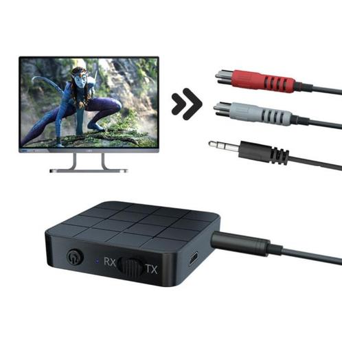 Bluetooth 5.0 Transmitter/Receiver AUX Jack 3.5mm -, Computers en Software, USB Sticks, Nieuw, Verzenden