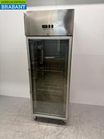 RVS Glasdeur Vriezer 650 liter 230V Horeca, Ophalen of Verzenden, Gebruikt