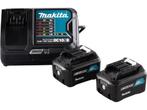 Power source kit: DC10SB lader + 2x BL1041B 12v Max (10,8V), Verzenden, Zo goed als nieuw