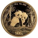 30 gram - Goud .999 - 2026 China Panda Goldmünze - Zonder