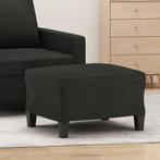 Voetenbank Zwart Stof - OP = OP! Comfortabel & Duurzaam, Huis en Inrichting, Banken | Voetenbanken en Poefen, 50 tot 75 cm, Nieuw