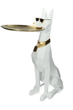 sculptuur, Standing dog - luxury - 80 cm - Hars, Antiek en Kunst, Curiosa en Brocante