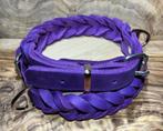 Hondenhalsband leer Purple, Ophalen of Verzenden, Nieuw