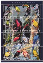 Mali - 1995 - Vogels - Postfris, Postzegels en Munten, Postzegels | Afrika, Overige landen, Verzenden, Postfris