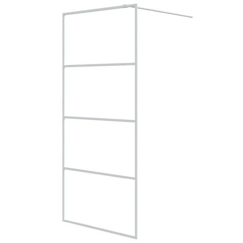 Inloopdouchewand 90cm Wit - Retourdeal - 35% Korting!, Huis en Inrichting, Badkamer | Complete badkamers, Met douche, Nieuw, Ophalen of Verzenden