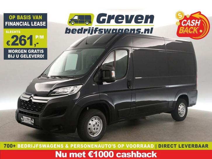 Citroën Jumper 30 2.0 BlueHDi L2H2 | Airco | Camera |, Auto's, Bestelauto's, Te koop, Handgeschakeld, Financial lease, Diesel