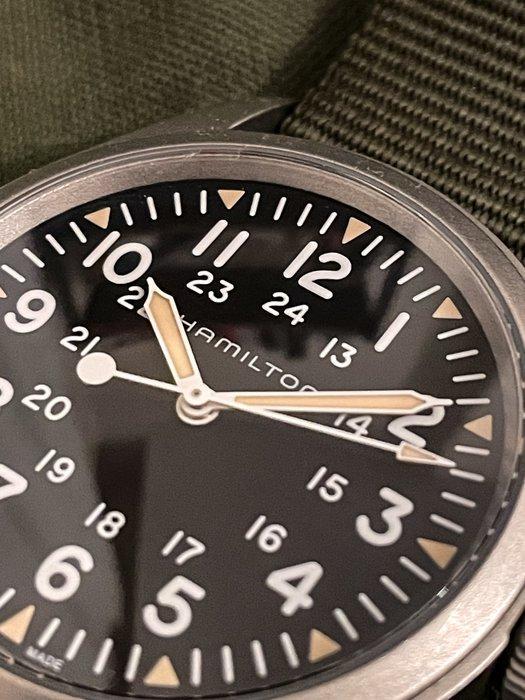 Hamilton - Khaki Field - Zonder Minimumprijs - H694390 -, Sieraden, Tassen en Uiterlijk, Horloges | Heren