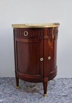 Dressoir - Mahonie - Demi Lune commode Louis XVI stijl