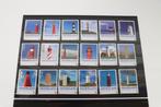 Nederland 2013 - 25x Persoonlijke Postzegels (Vuurtorens), Postzegels en Munten, Postzegels | Nederland, Gestempeld
