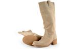 Manfield Laarzen in maat 38 Beige | 15% korting, Kleding | Dames, Schoenen, Hoge laarzen, Verzenden, Beige, Manfield