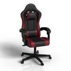 Gamingstoel / Bureaustoel HyperSeat - Zwart / Bordeaux, Huis en Inrichting, Bureaustoelen, Verzenden, Nieuw