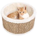 vidaXL Kattenmand rond 36 cm zeegras, Verzenden, Nieuw
