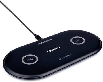 Grundig Qi Draadloze Oplader | Snellader | 2 x 10W | Incl. beschikbaar voor biedingen