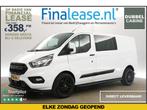 Ford Transit Custom 320 2.0 TDCI L2H1 Limited DC Cam €358pm, Auto's, Bestelauto's, Wit, Nieuw, Ford, Lease