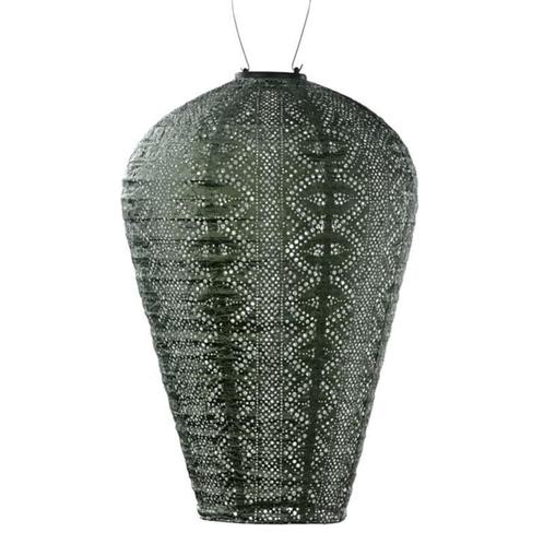 Solar Lampion XL - Lace Sage Green - 50 cm (tuinverlichting), Tuin en Terras, Buitenverlichting, Waterbestendig, Led, Zonne-energie