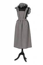 Schort + Muts Boerin zwart/grijs, Kleding | Dames, Ophalen of Verzenden, Nieuw