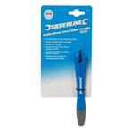 Silverline Flexibele siliconenstrijker - 145 mm - gladde..., Ophalen of Verzenden, Nieuw