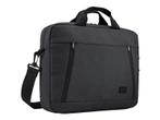 Case Logic - Huxton Attaché Attache Laptoptas 14 Inch Zwart, Geschikt voor (model)->universeel, Qwerty, Verzenden, Nieuw