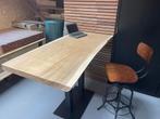 Sta tafel, bar tafel, Suar 140cm bij 75/71/70cm en 6cm dik, Huis en Inrichting, Tafels | Statafels, Ophalen of Verzenden, Nieuw