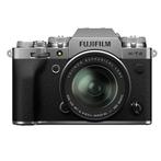 Fujifilm X-T4 + 18-55mm - Zilver, Verzenden, Zo goed als nieuw