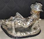 Beeld, Il Barbone - 20 cm - .800 zilver