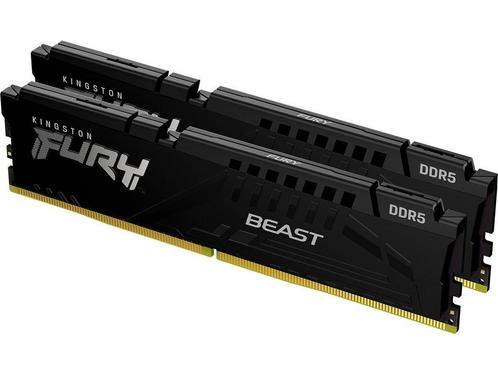Kingston - RAM-geheugen - FURY BEAST - KF556C40BBK2-64 -, Computers en Software, RAM geheugen, Nieuw, Verzenden